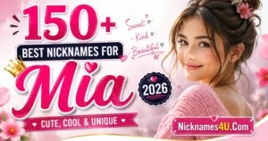 150+ Best Nicknames for Mia (Cute, Cool & Unique 2026)🌸