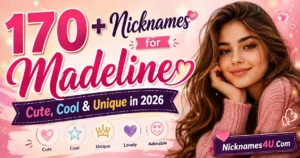 170+ Nicknames for Madeline (Cute, Cool & Unique in 2026)