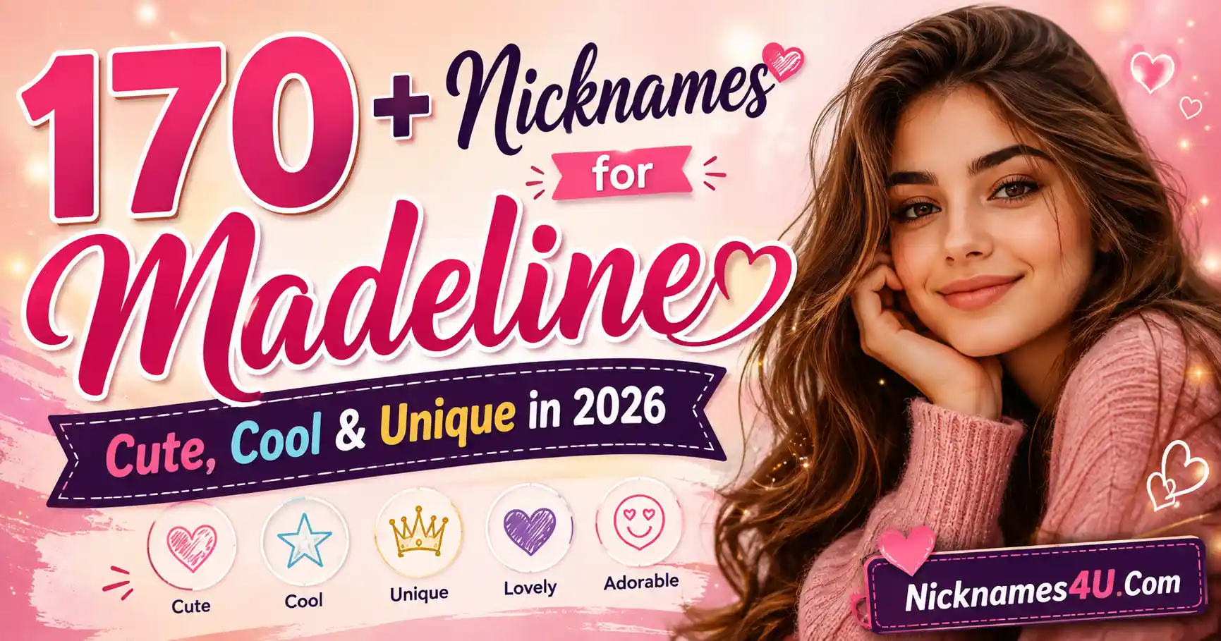170+ Nicknames for Madeline (Cute, Cool & Unique in 2026)