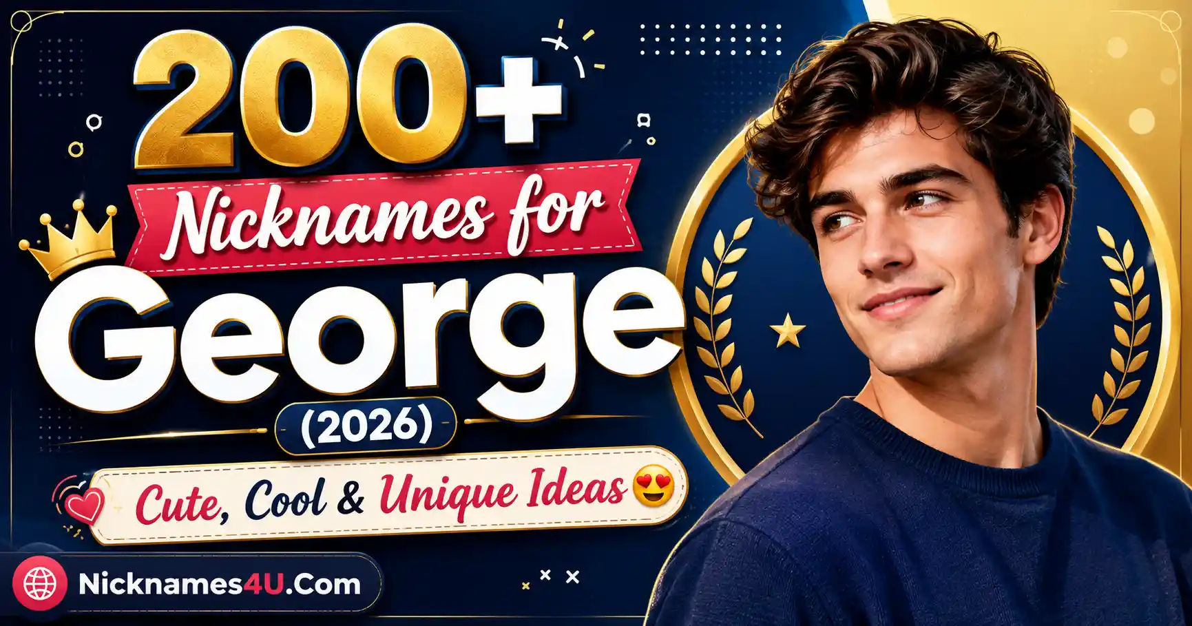 200+ Nicknames for George (2026) – Cute, Cool & Unique Ideas😍