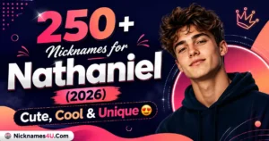 250+ Nicknames for Nathaniel (2026) Cute, Cool & Unique😍