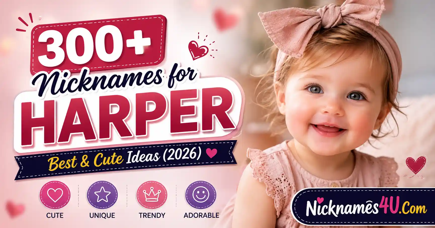 300+ Nicknames for Harper Best & Cute Ideas (2026)