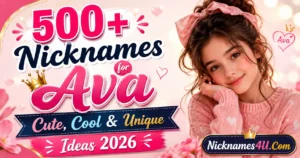 500+ Nicknames for Ava Cute, Cool & Unique Ideas 2026
