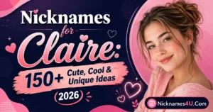 Nicknames for Claire 150+ Cute, Cool & Unique Ideas (2026)