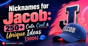 Nicknames for Jacob 250+ Cute, Cool & Unique Ideas [2026]🧢