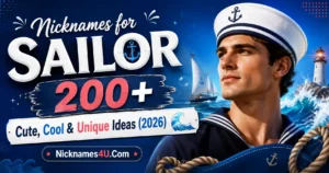 Nicknames for Sailor 200+ Cute, Cool & Unique Ideas (2026)🌊