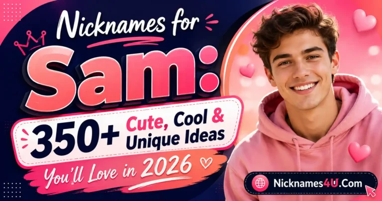 Nicknames for Sam 350+ Cute, Cool & Unique Ideas You’ll Love in 2026