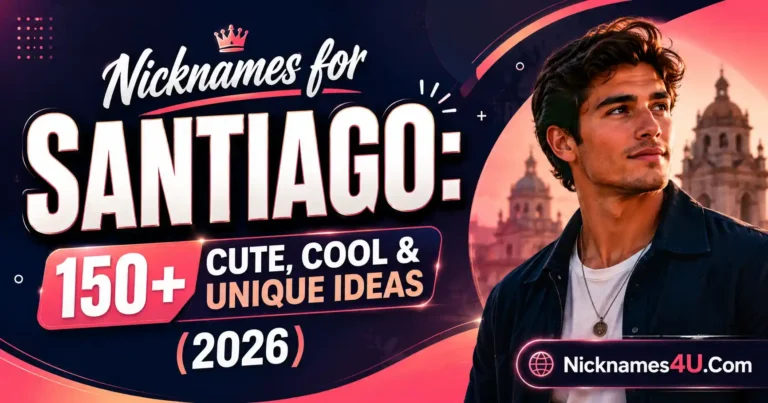 Nicknames for Santiago 150+ Cute, Cool & Unique Ideas (2026)
