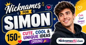 Nicknames for Simon 150+ Cute, Cool & Unique Ideas (2026) 🎉
