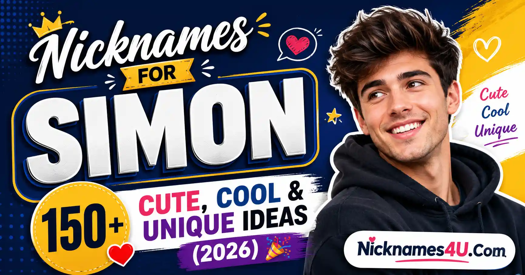 Nicknames for Simon 150+ Cute, Cool & Unique Ideas (2026) 🎉