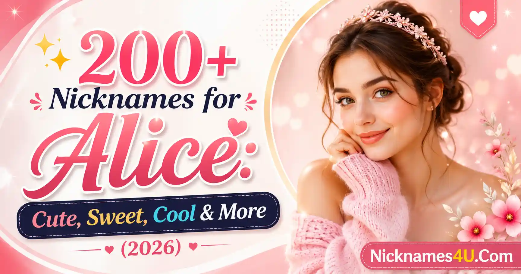 ✨ 200+ Nicknames for Alice Cute, Sweet, Cool & More (2026)