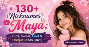 🌸 130+ Nicknames for Maya Cute, Sweet, Cool & Unique Ideas (2026)