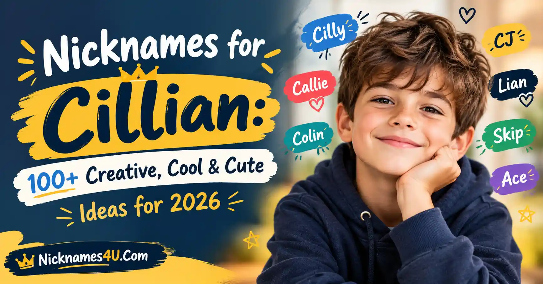 Nicknames for Cillian 100+ Creative, Cool & Cute Ideas for 2026