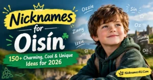 Nicknames for Oisín 150+ Charming, Cool & Unique Ideas for 2026