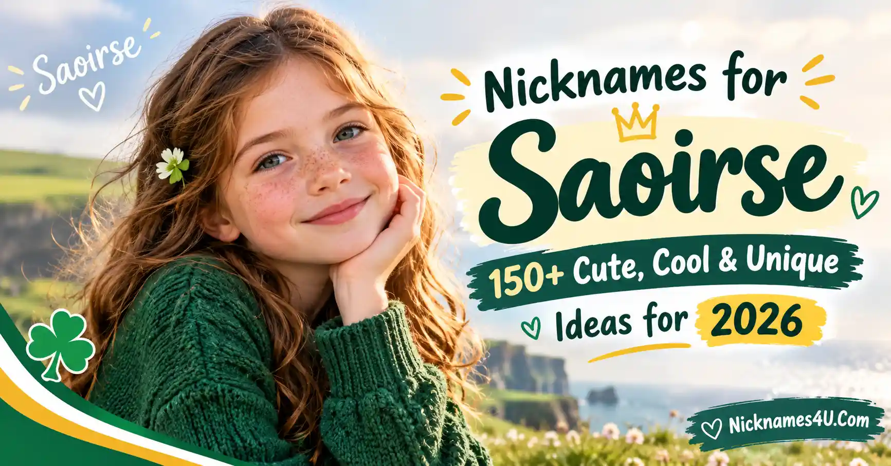Nicknames for Saoirse 150+ Cute, Cool & Unique Ideas for 2026