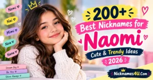 200+ Best Nicknames for Naomi – Cute & Trendy Ideas 2026