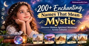 200+ Enchanting Names That Mean Mystic Discover Hidden Spiritual Meanings Across Cultures