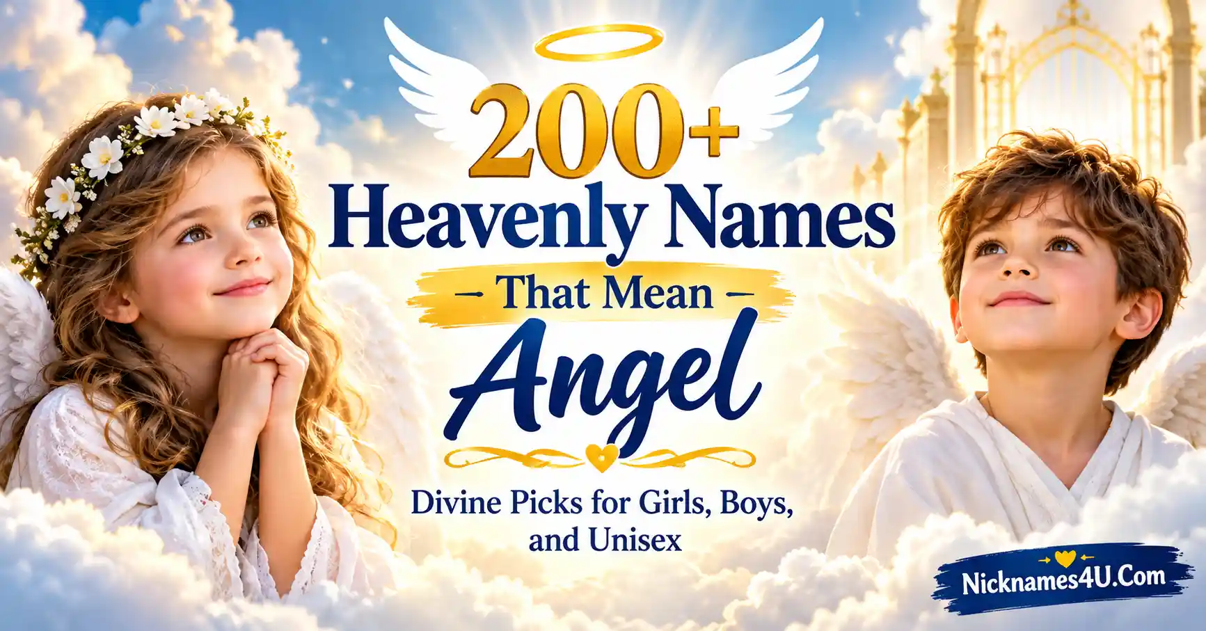 200+ Heavenly Names That Mean Angel Divine Picks for Girls, Boys, and Unisex