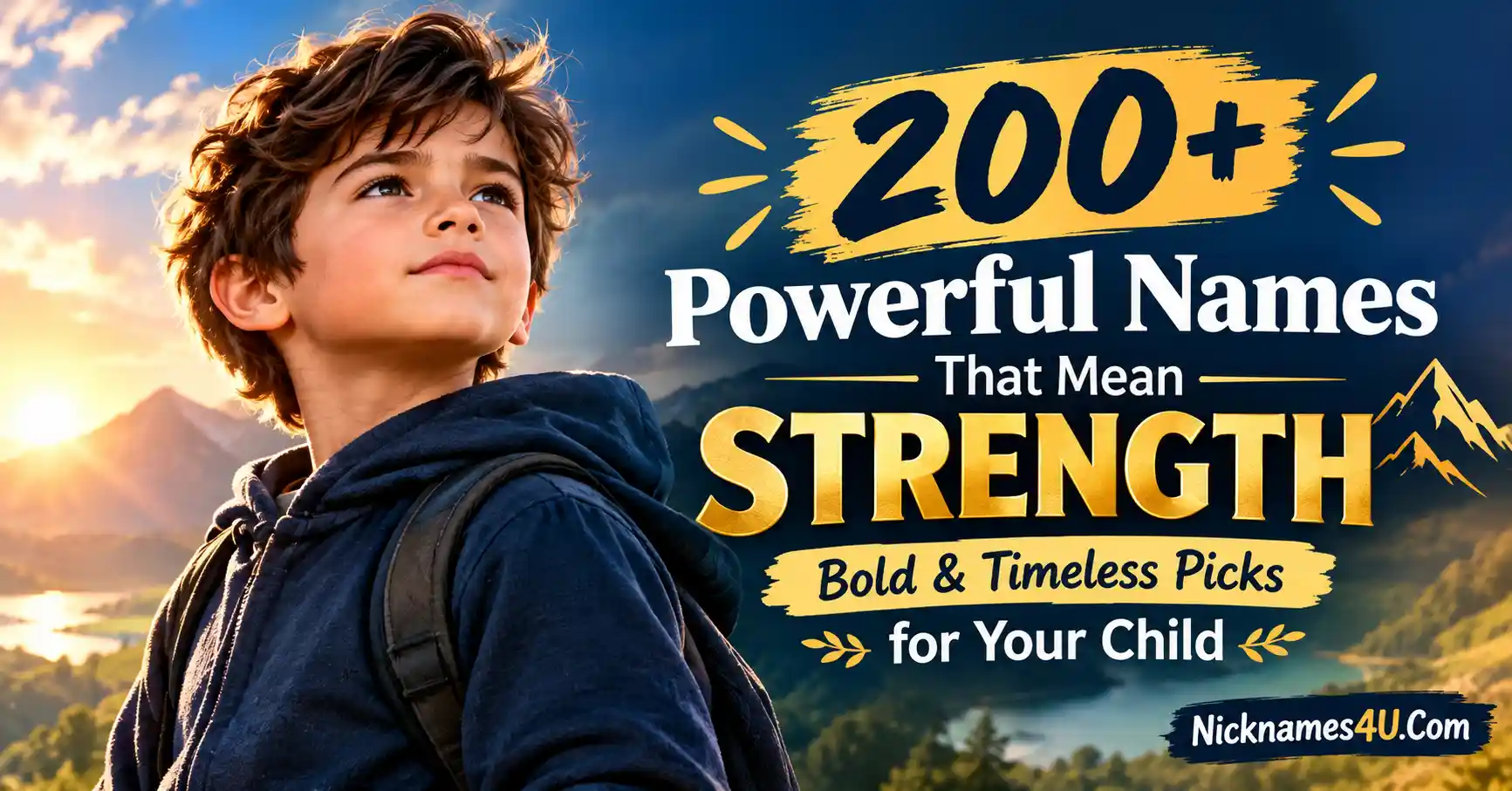 200+ Powerful Names That Mean Strength Bold & Timeless Picks for Your Child