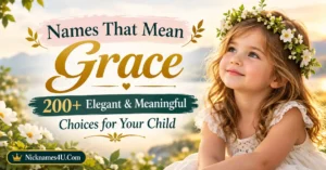 Names That Mean Grace 200+ Elegant & Meaningful Choices for Your Child