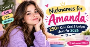 Nicknames for Amanda 250+ Cute, Cool & Unique Ideas for 2026