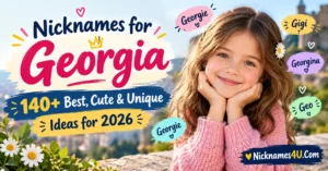 Nicknames for Georgia 140+ Best, Cute & Unique Ideas for 2026