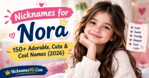Nicknames for Nora 150+ Adorable, Cute & Cool Names (2026)